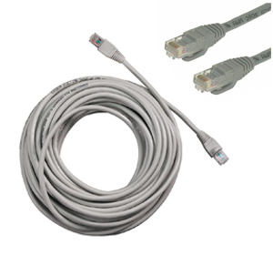 Network Cables CAT 6 PC-HUB RJ45 - 10 Metres